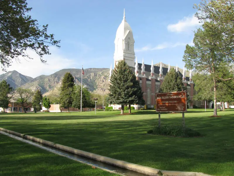 Box Elder Stake Tabernacle Of The Church Of Jesus Christ Of Latter Day Saints In Brigham Cityc Utah