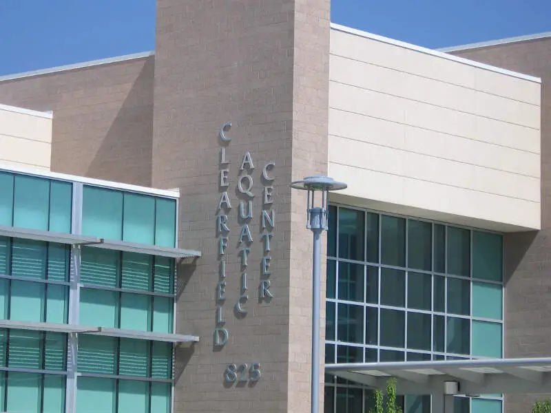 Clearfield Aquatic Center Close Up