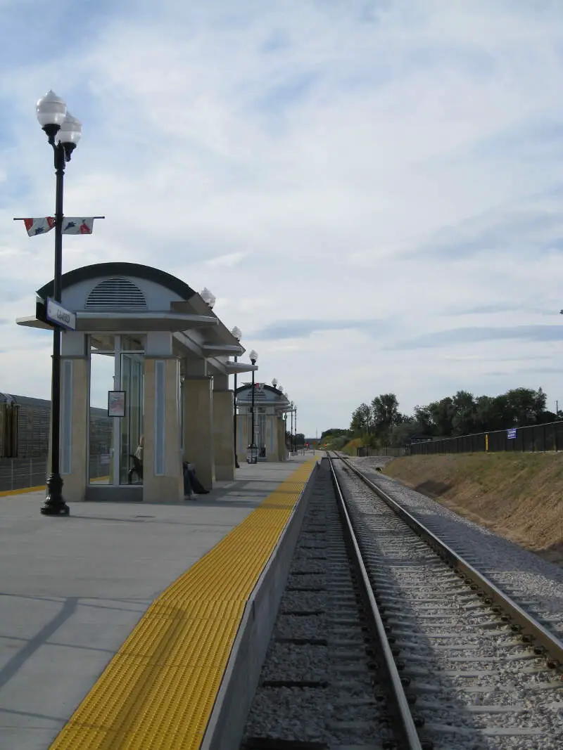 Clearfield City Frontrunner Uta Station