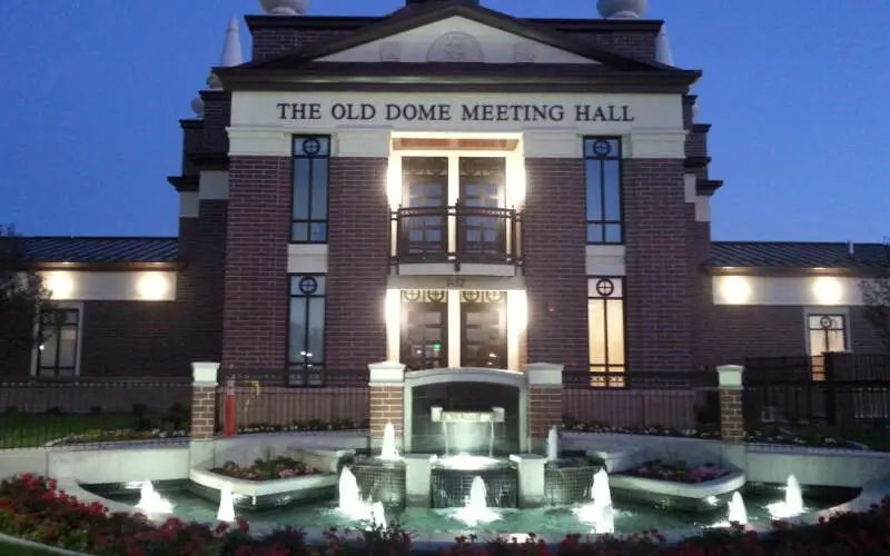 The Old Dome Meeting Hall In Rivertonc Utah