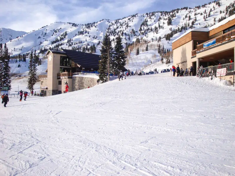 Alta Albion Basin Entrance