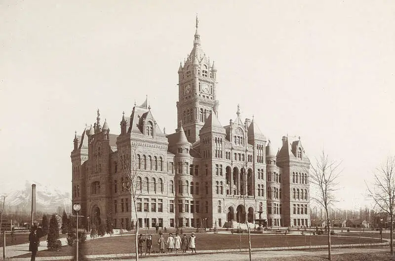 City And County Building Slc  Circa