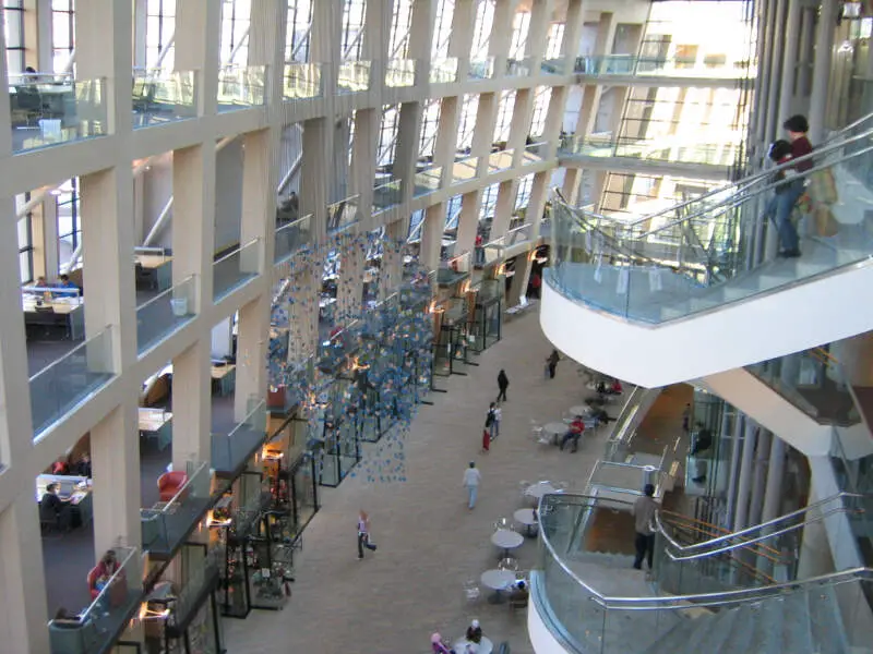 Jan  Interior Salt Lake City Library Ut Usa