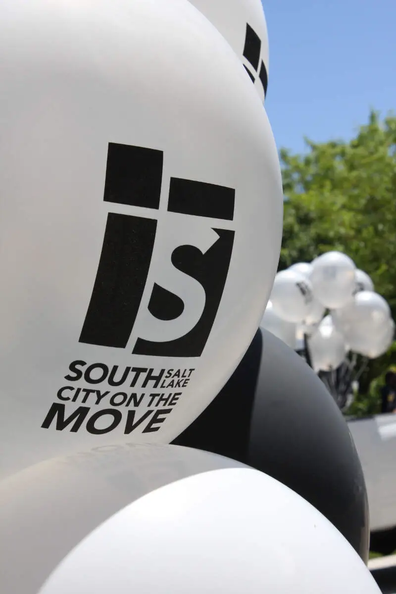 Balloons With City Logo Columbus Center