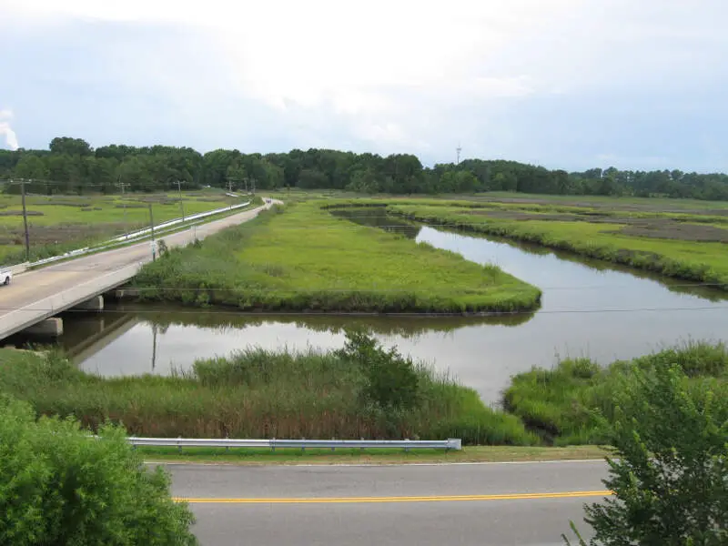 Poquoson Entrance Wythe Creek Road