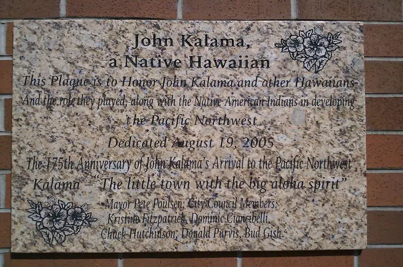 John Kalama Plaque