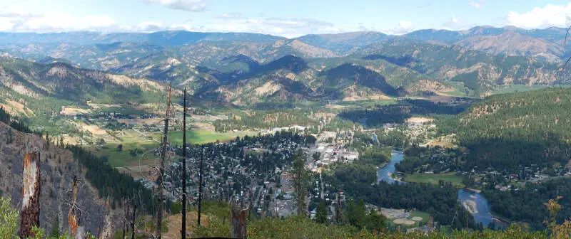 Leavenworth From Above