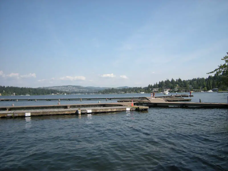 Mercer Islandc Wa  Luther Burbank Park Floating Docks