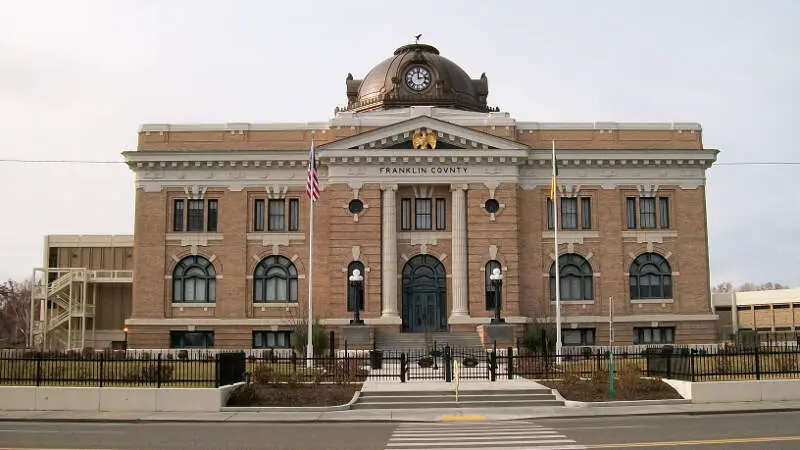 Franklin County Courthouse In Pascoc Washington