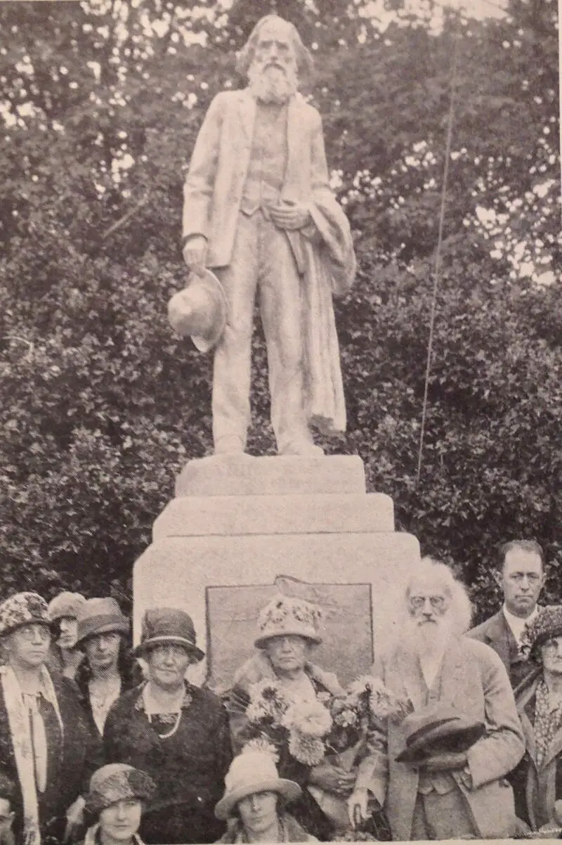 Meeker At Dedication