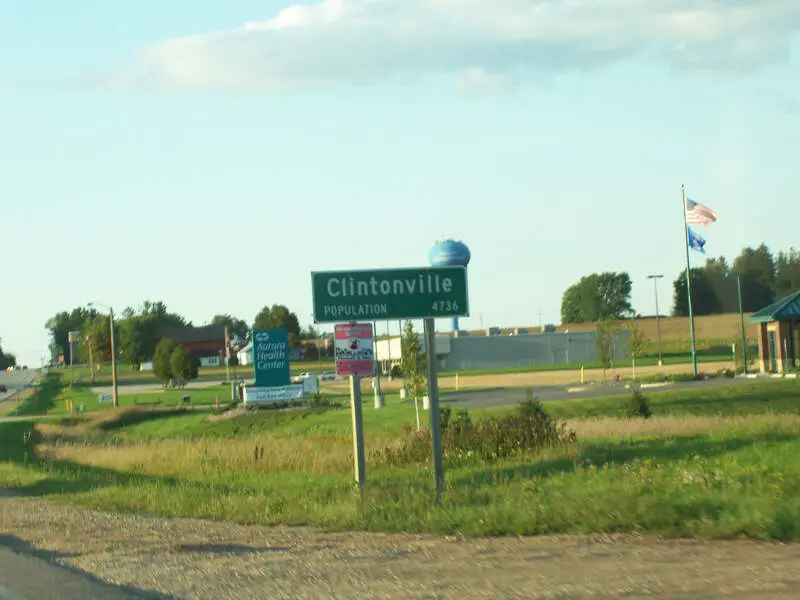 Clintonvillewisconsinsign