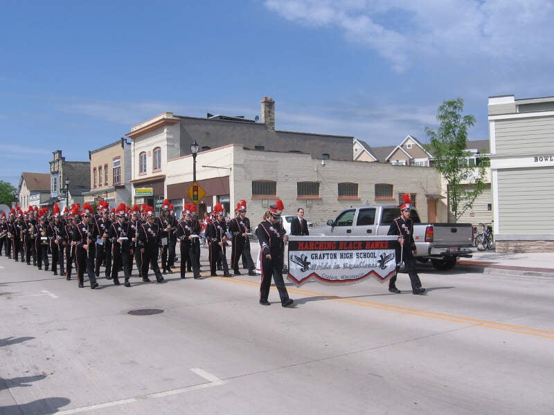 Memorial Day Parade In Grafton Wisconsin