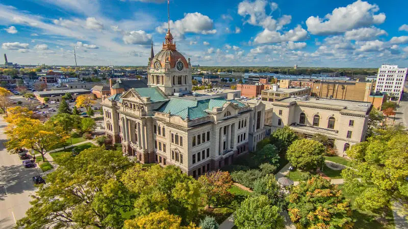 Brown County Courthouse Aerial