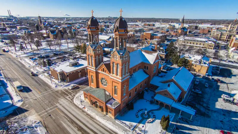 St Francis Xavier Cathedral In Green Bay