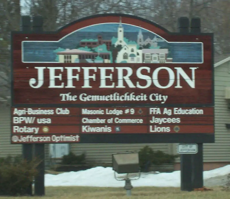 Jeffersonwisconsinwelcomesign