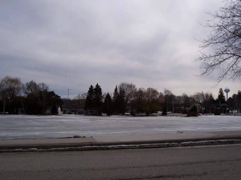 Sheboyganriverkielwisconsinfrozen