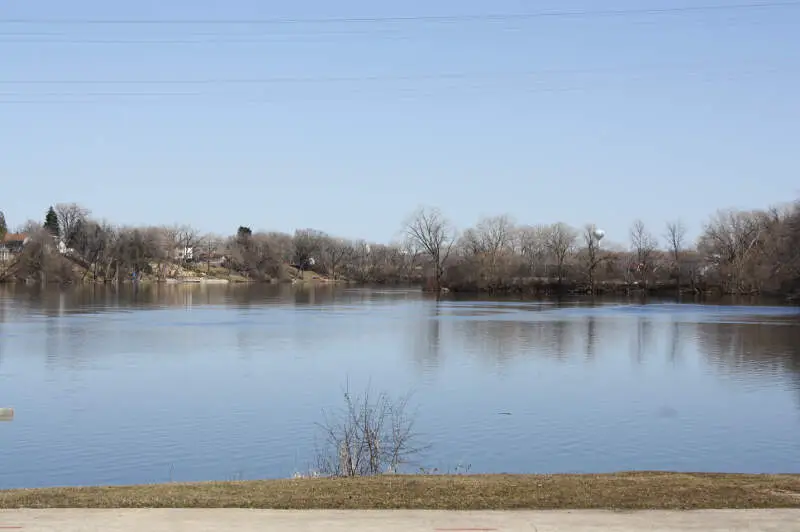 Foxriversunsetparkkimberlywisconsinlookingnortheast