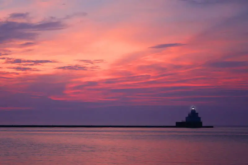 Manitowocs North Pier Lighthouse