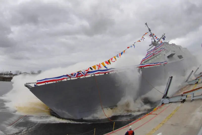 Uss Fort Worth Lcs Ship Christening