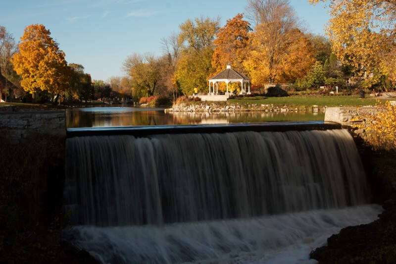 Mill Pond Park Menomonee Falls Wisconsin