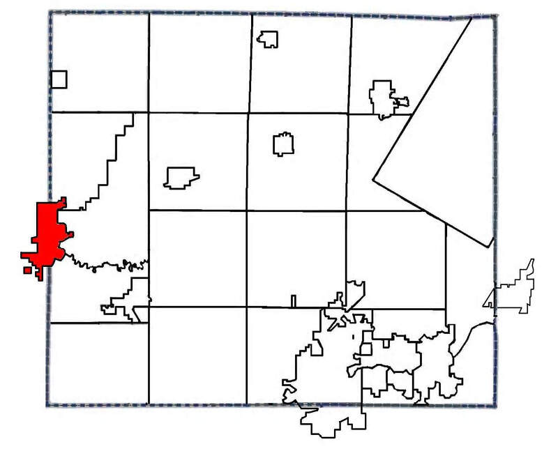 Outagamiecountywisconsinmunicipalboundarieswithcityofnewlondonhighlighted