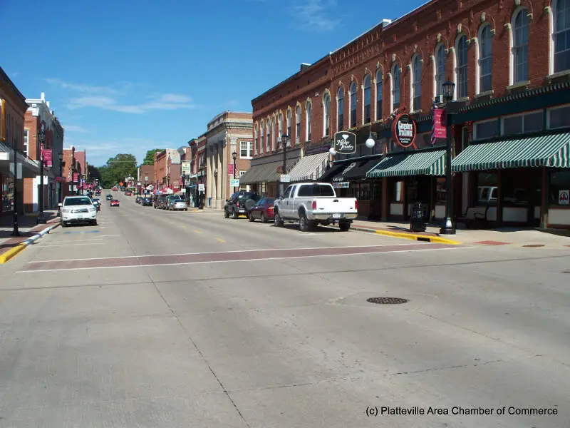 Plattevilles Main Street