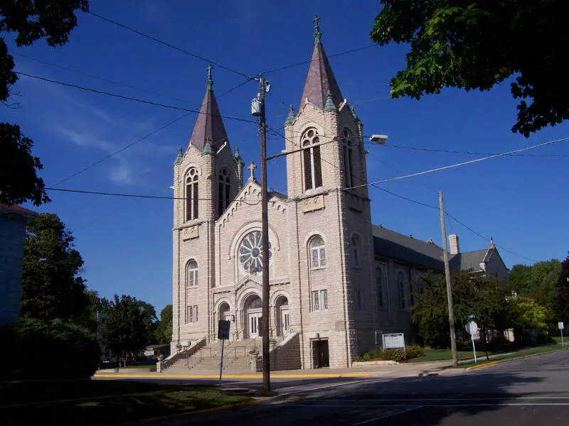 Lousianastreetseventhavenuehistoricdistrictsturgeonbaywisconsinstjosephscatholicchurch