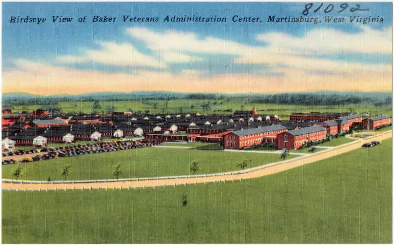 Birdseye View Of Baker Veterans Administration Centerc Martinsburgc W