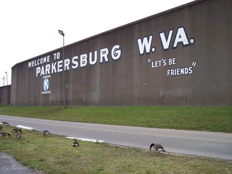 Parkersburg West Virginia Floodwall