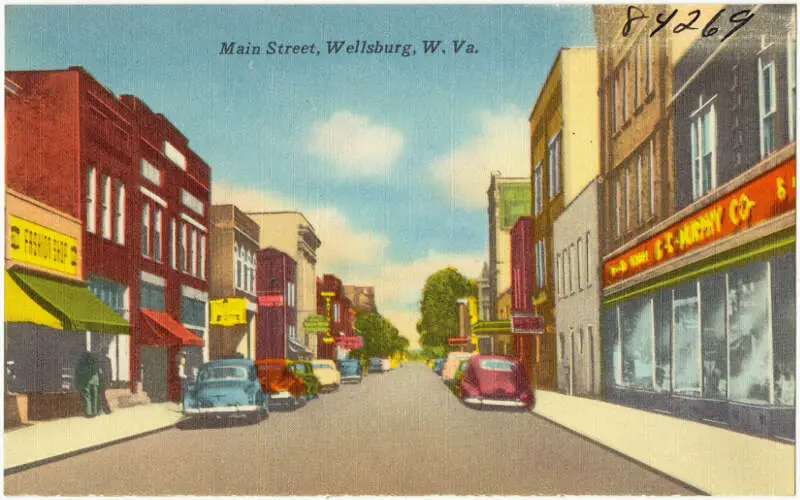 Main Streetc Wellsburgc W
