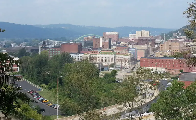 Downtown Wheelingc Wv From Chapel Hill