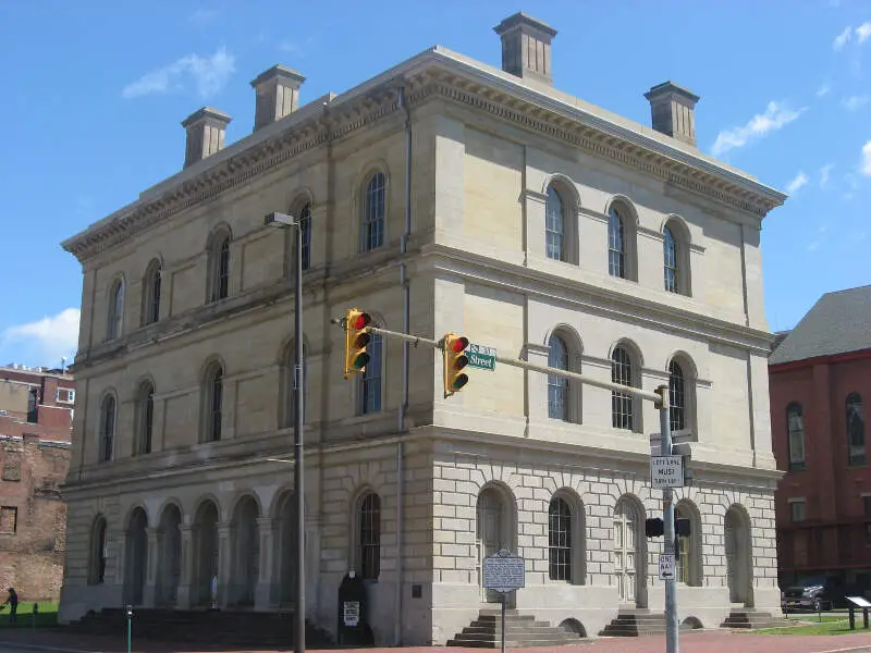 West Virginia Independence Hall From Southwest