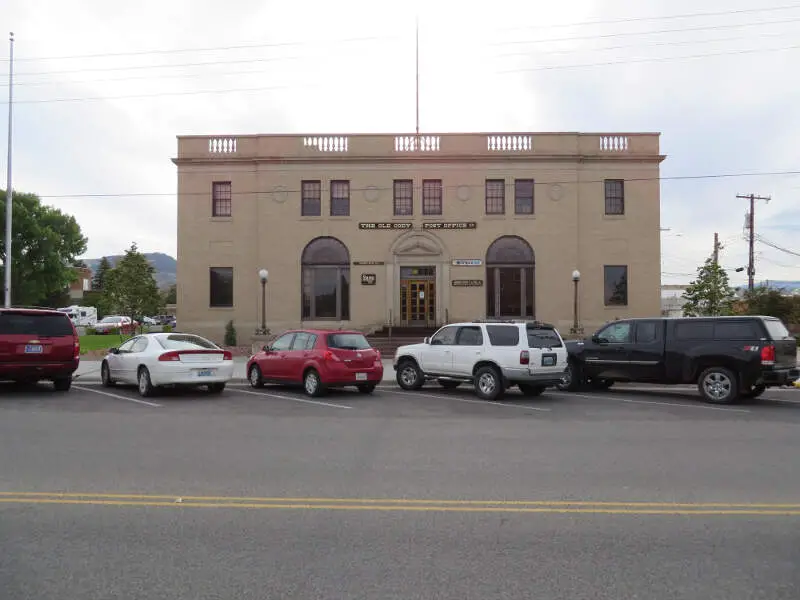 Old Cody Post Office Codyc Wyoming