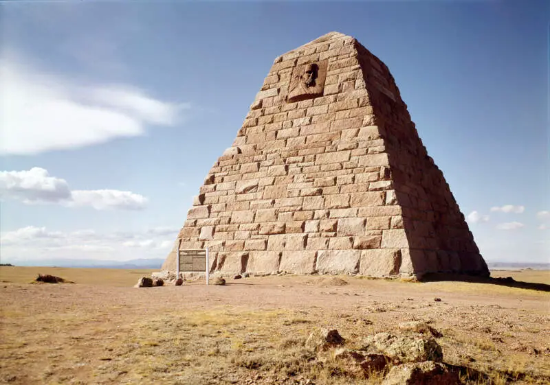 Ames Monument Laramiec Wyoming