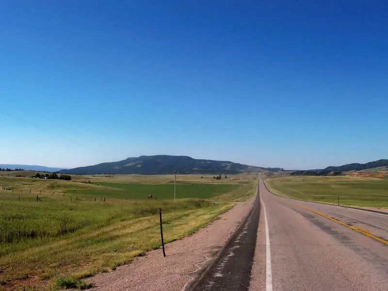 Roadside Newcastlec Wyoming