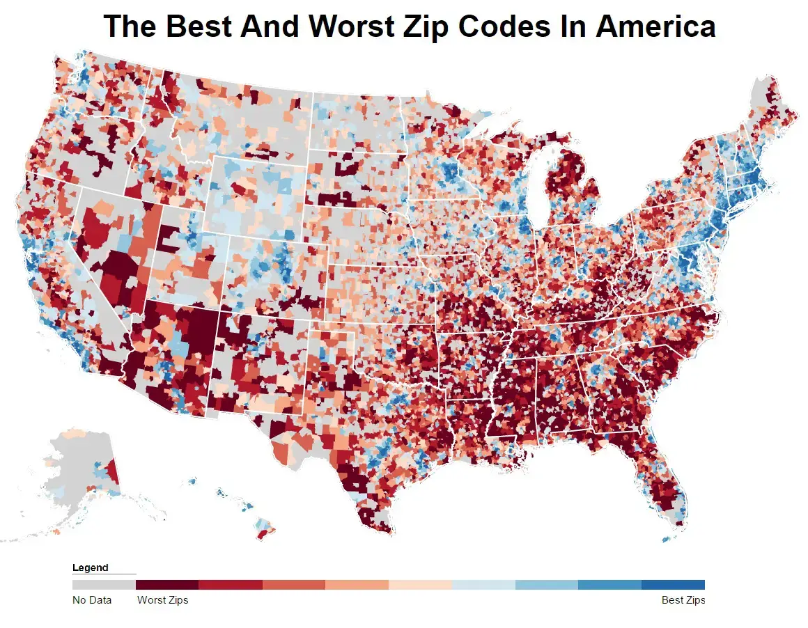 These Are The 10 Best Zip Codes To Live In America