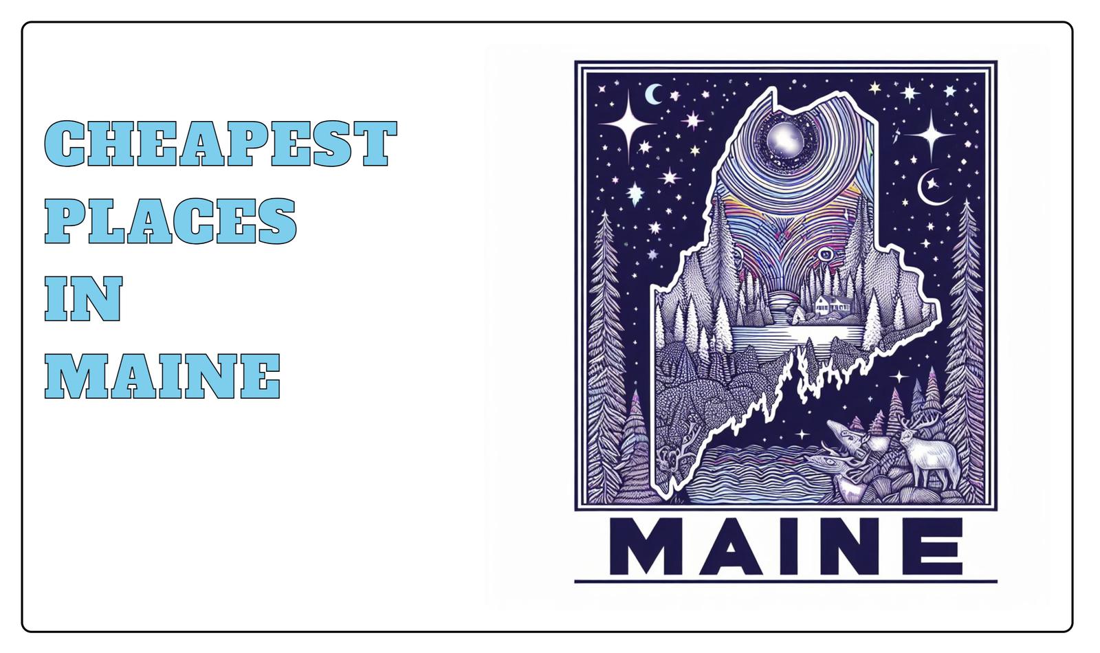 10 Cheapest Places In Maine [2023] HomeSnacks