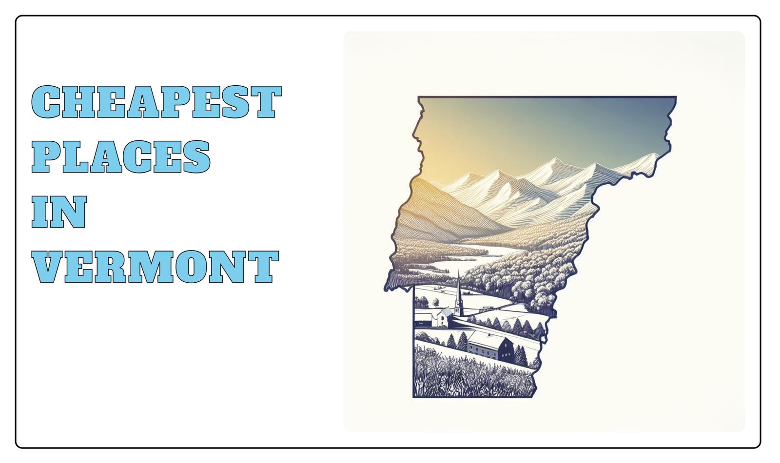 10 Cheapest Places In Vermont [2023] HomeSnacks
