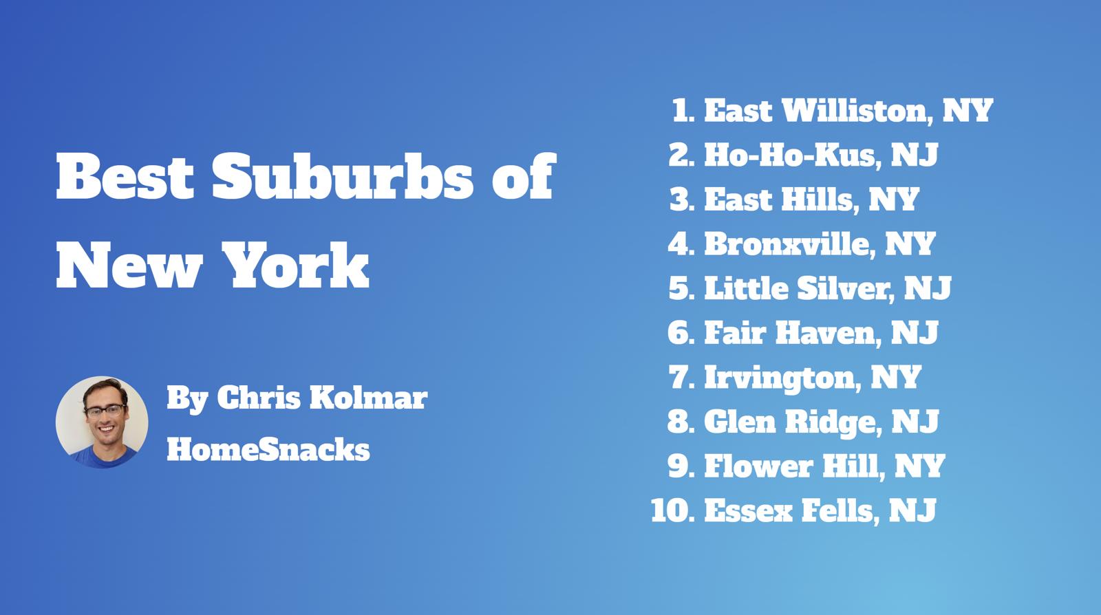 10 Best New York City Suburbs To Live In [2024] HomeSnacks