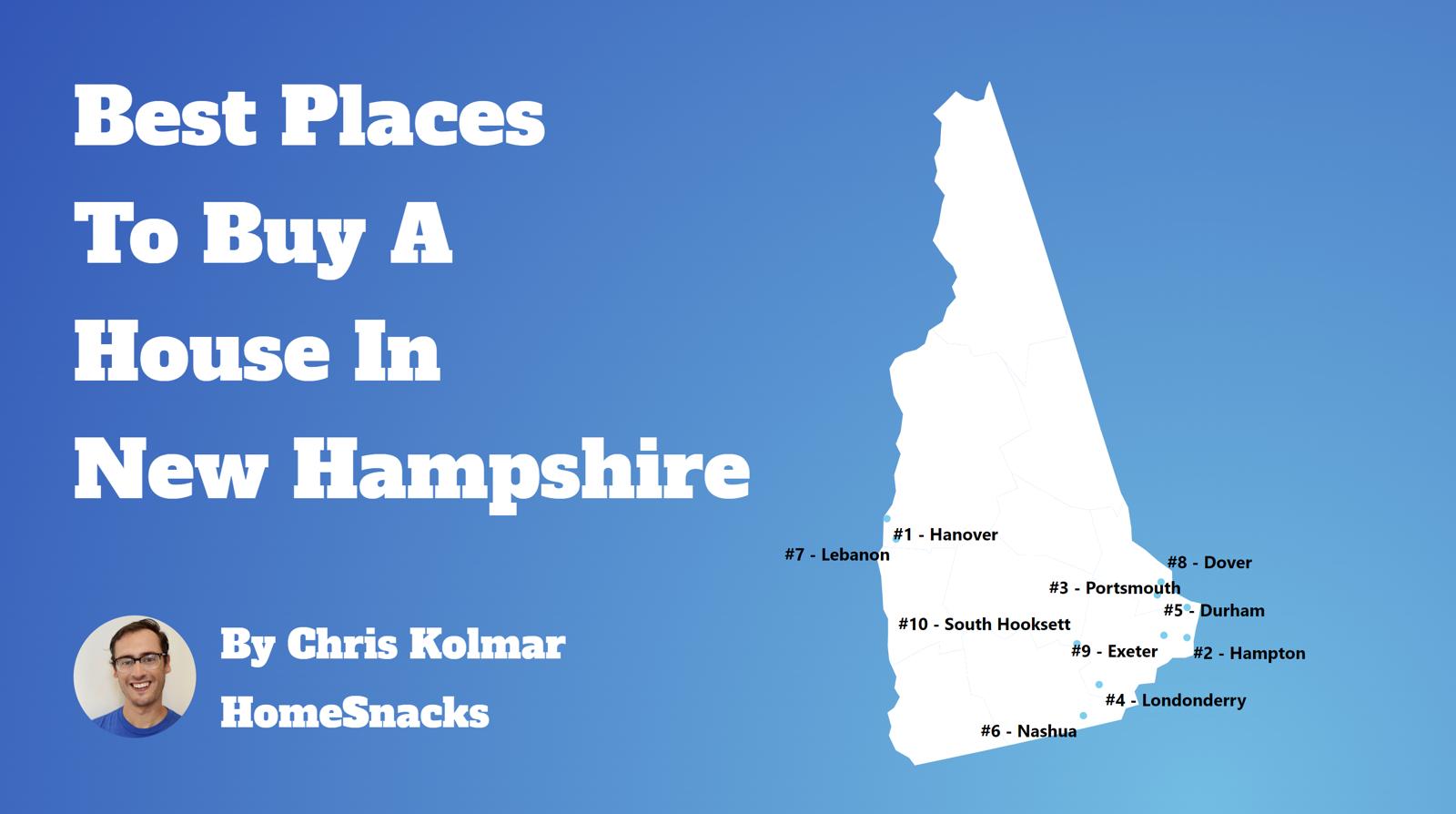 Best Places To Buy A House In New Hampshire Map
