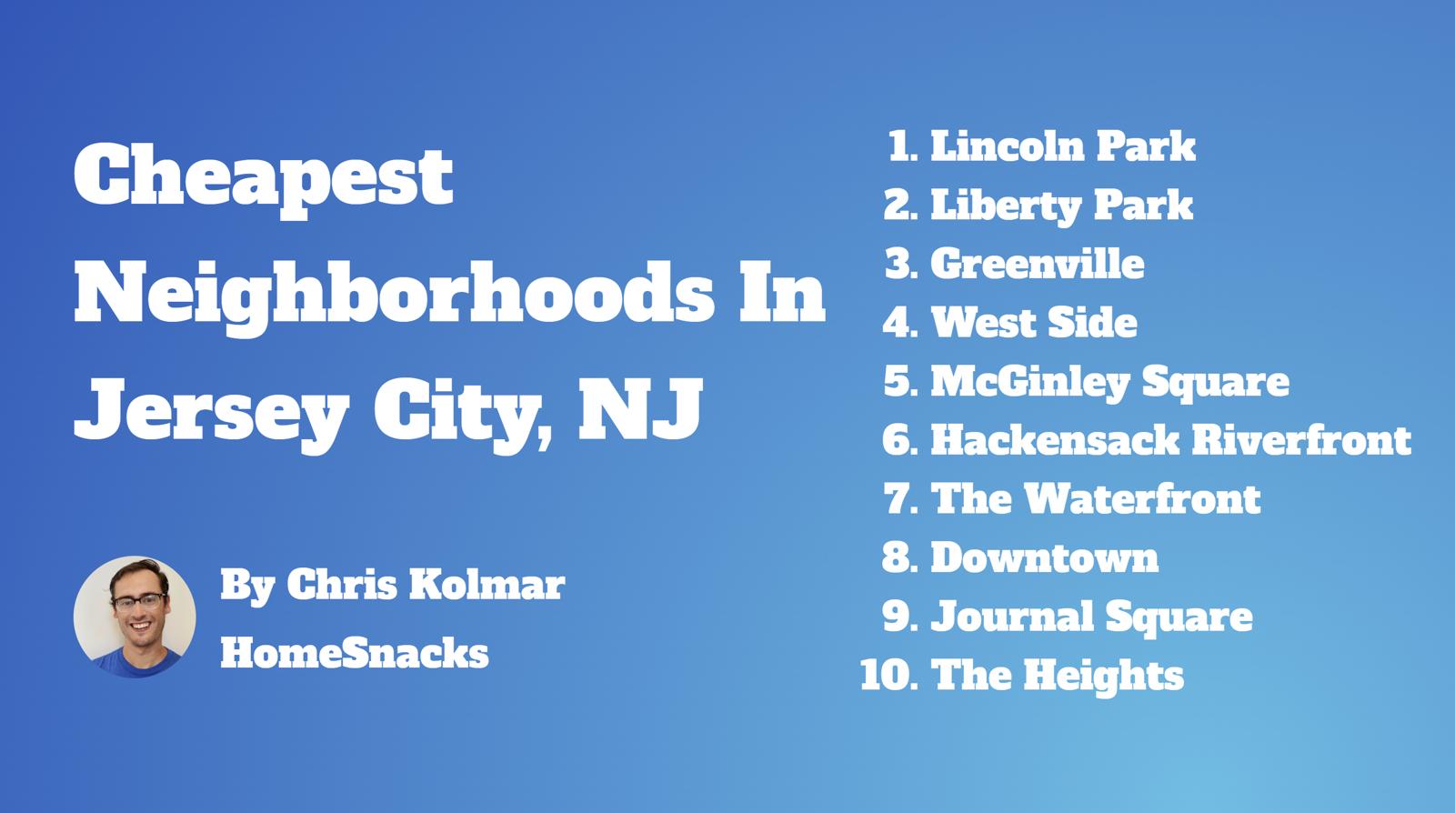 5 Cheapest Jersey City, NJ Neighborhoods To Live In [2024] HomeSnacks