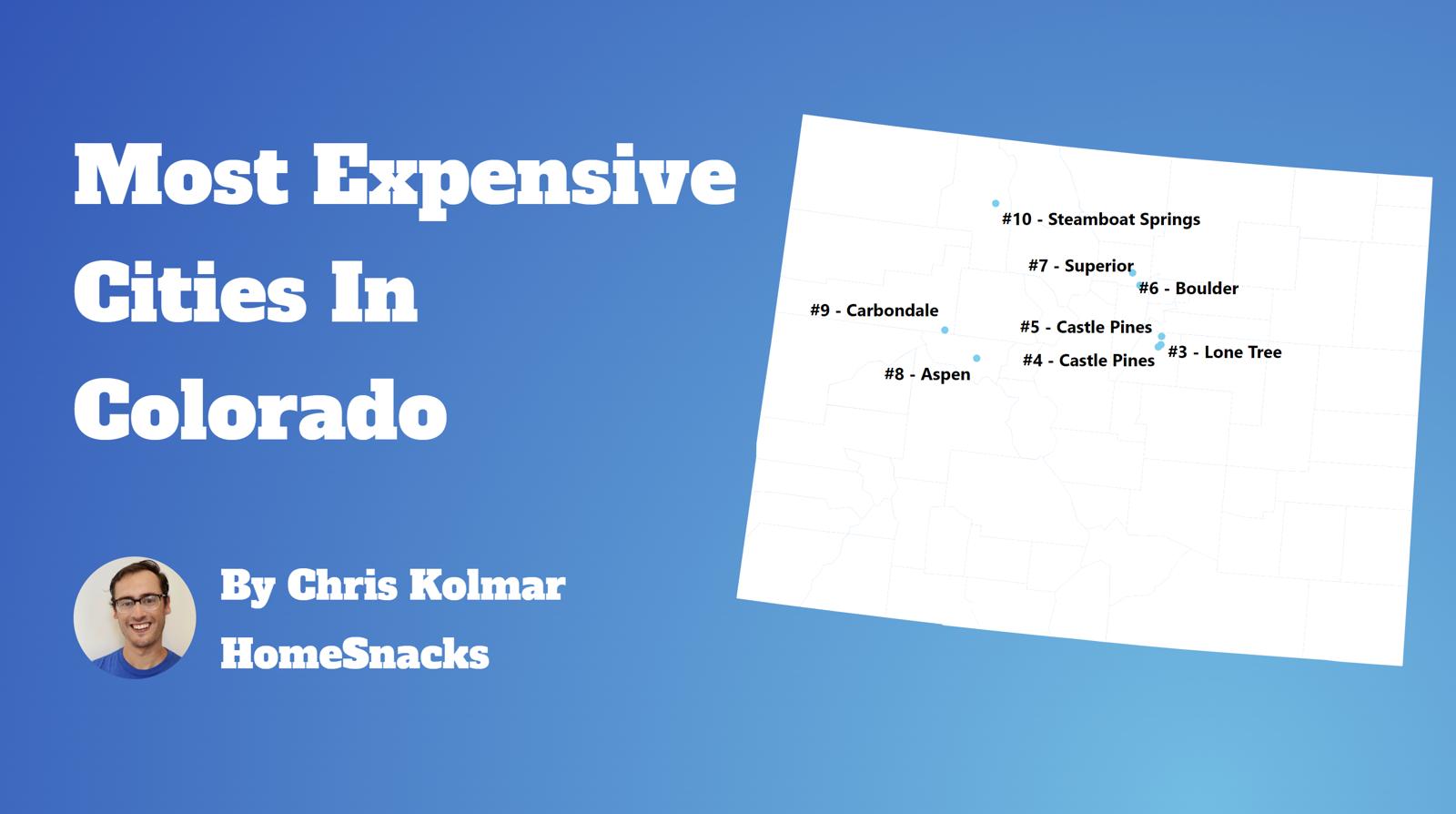 10 Most Expensive Places To Live In Colorado [2026] | HomeSnacks