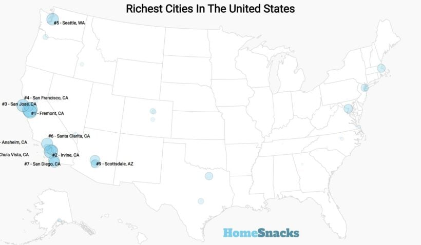 Richest Cities In The US