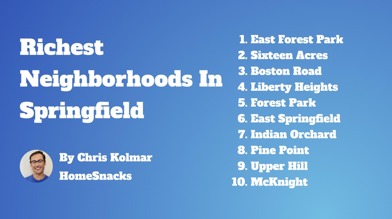 10 Richest Neighborhoods In Springfield, MA [2024] HomeSnacks