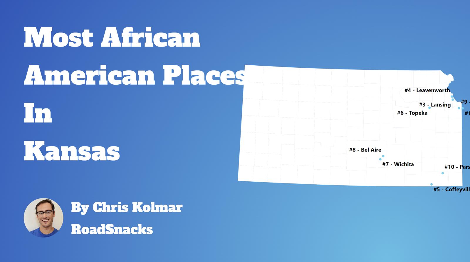 Cities With Highest Black Population In Kansas Map