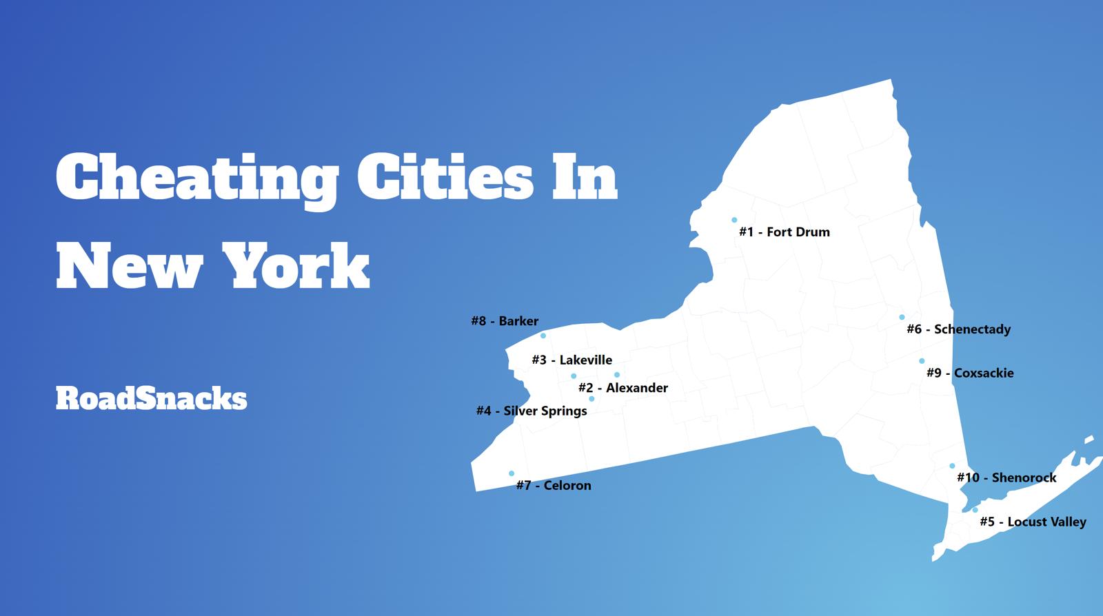Most Ashley Madison Accounts Per Capita In New York Map