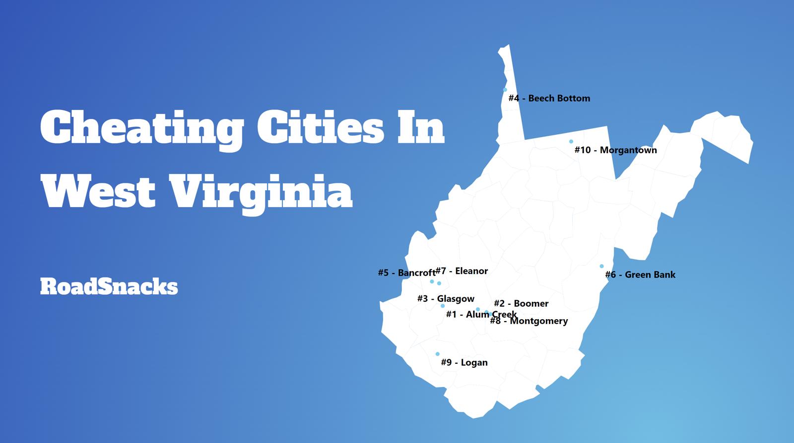 Most Ashley Madison Accounts Per Capita In West Virginia Map