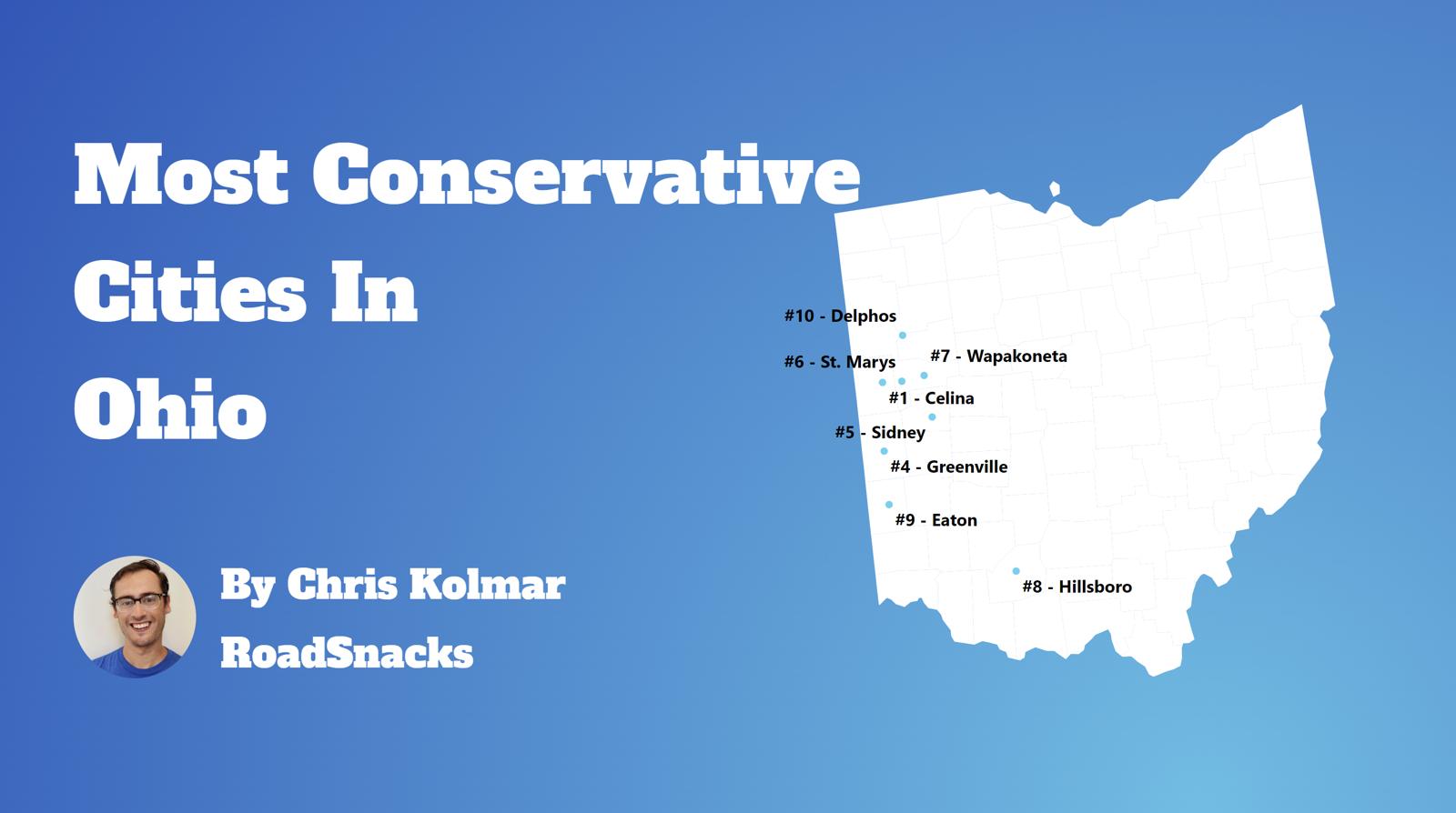 Most Conservative Cities In Ohio Map