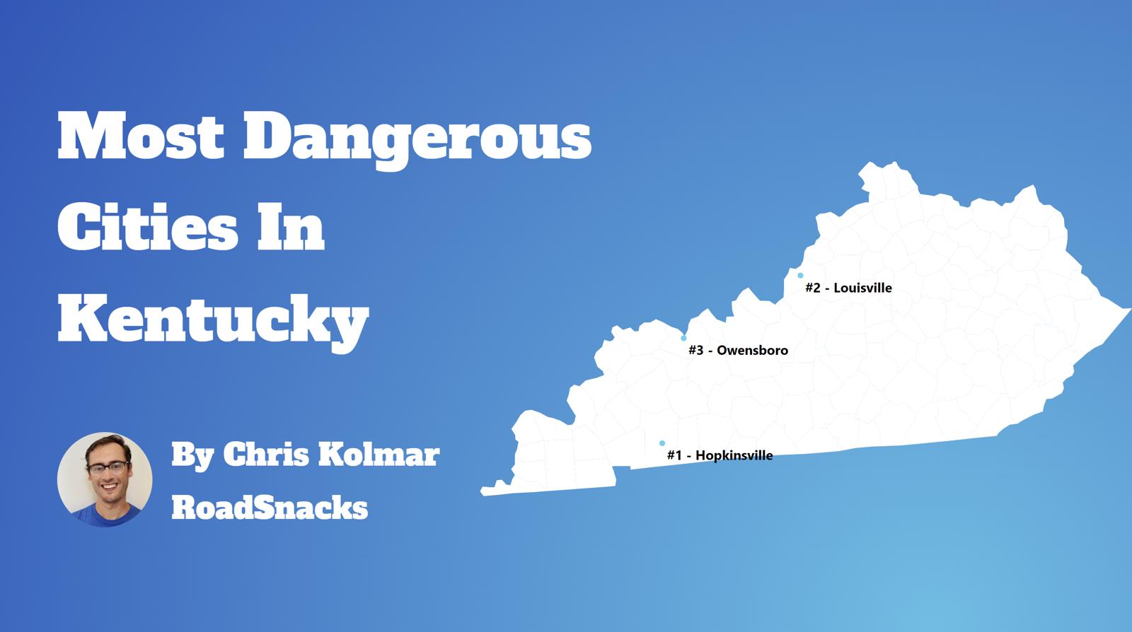 Most Dangerous Cities In Kentucky Map