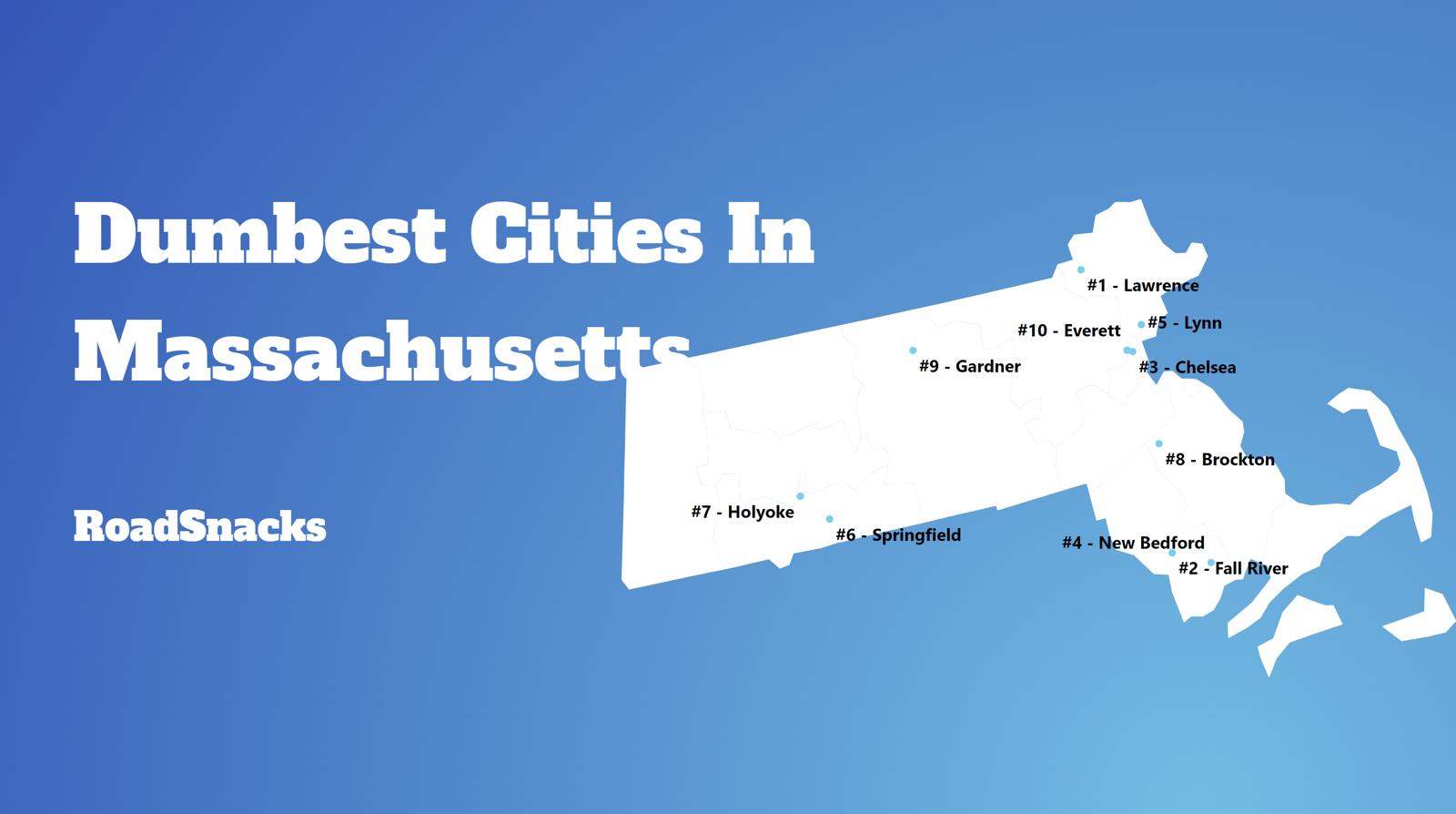 Dumbest Cities In Massachusetts Map